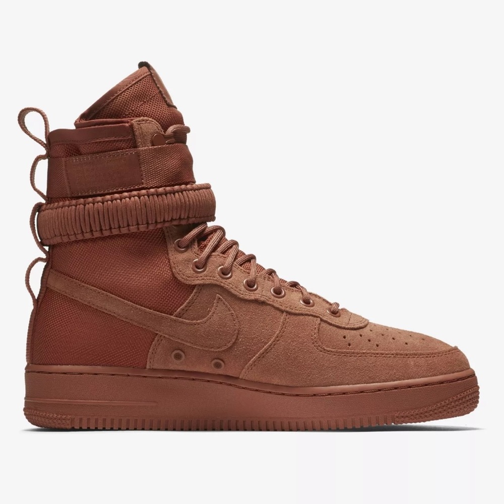 NWT Nike SF Air Force 1 Men Shoes, Dusty Peach - Picture 6 of 8